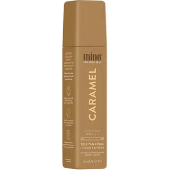 MineTan Self-tanning foam with golden effect Caramel (Self Tan Foam) 200 ml thumbnail 2