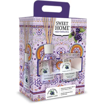 Sweet Home Collection Gift set of aroma diffuser with candle Elderberry Flowers thumbnail 5