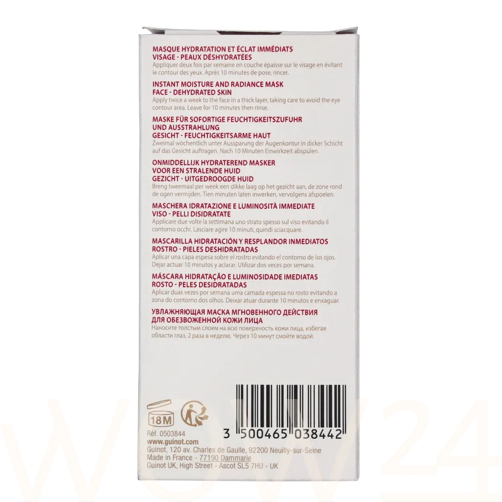 Guinot Guinot Hydra Beaute Instant Moisturising & Radiance Mask thumbnail 3