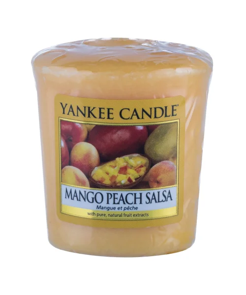 Mango peach salsa