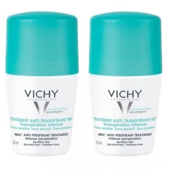 Vichy 48H Anti-Traspirant No White Marks & Yellow Stains Roll-On 2 x thumbnail 2