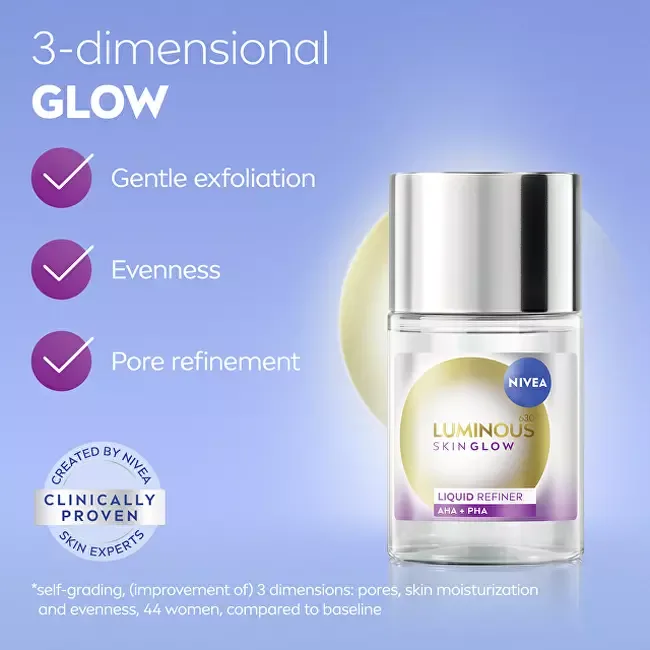 Nivea Skin peeling Luminous Skin Glow (Liquid Refiner) thumbnail 2
