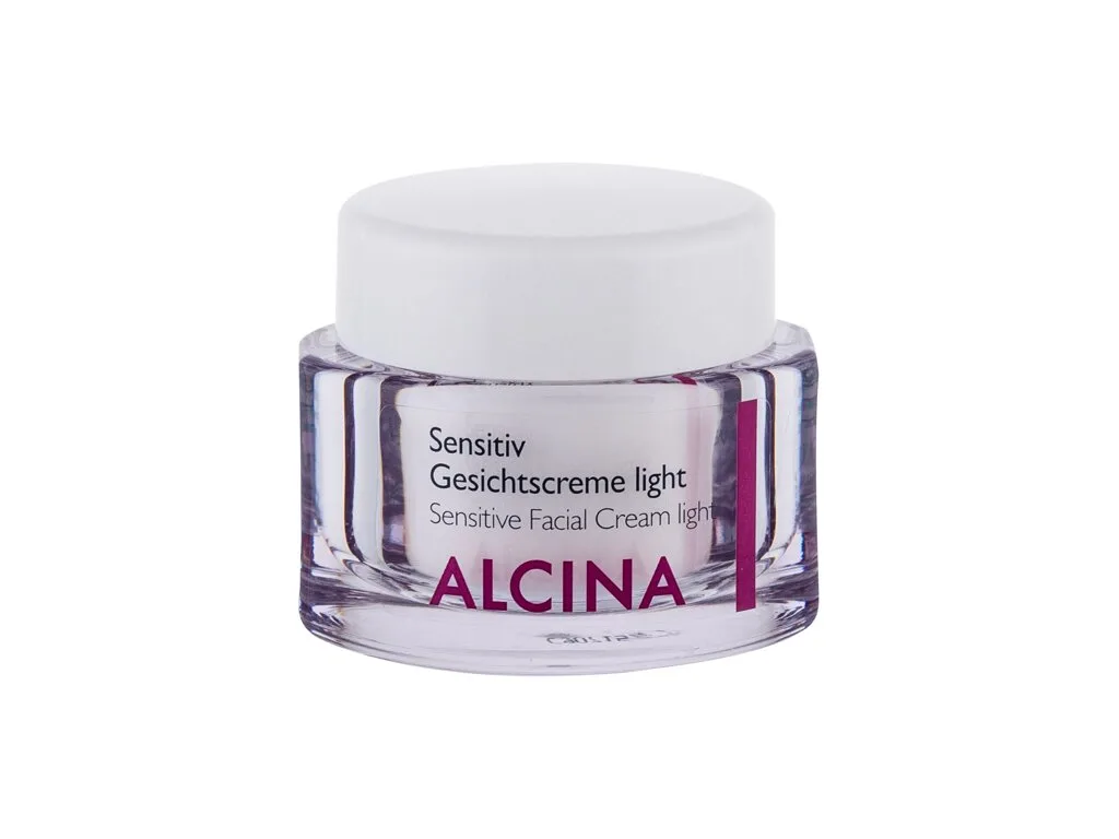 Sensitive facial cream light