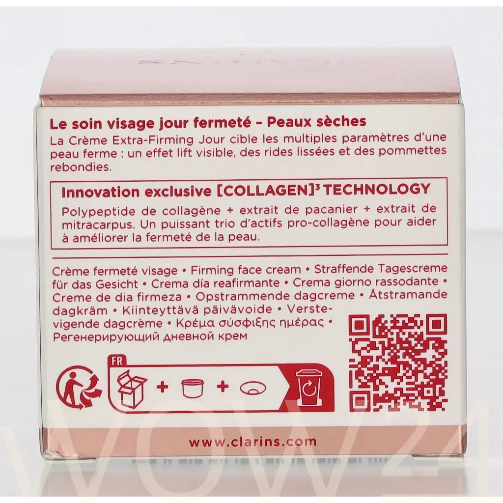 Clarins Extra-Firming Jour Lift Effect, Wrinkle Smoothing Day Cream thumbnail 3