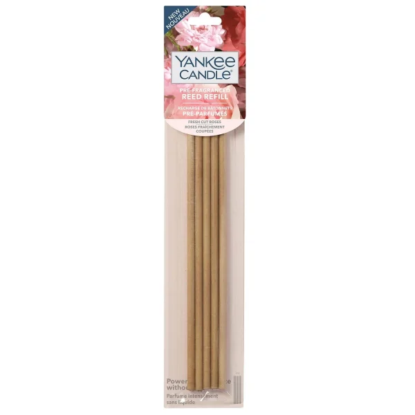 Pre fragranced reed refill fresh cut roses