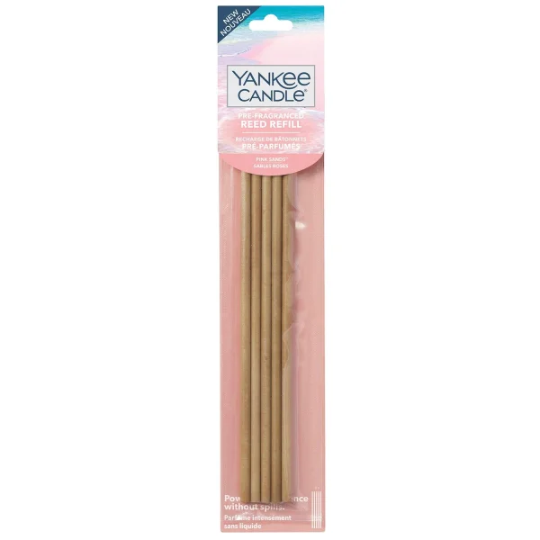 Pre fragranced reed refill pink sands