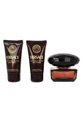 Versace Set Versace Crystal Noir Edp 50ml + Body Lotion 50ml + Shower Gel 50ml thumbnail 2