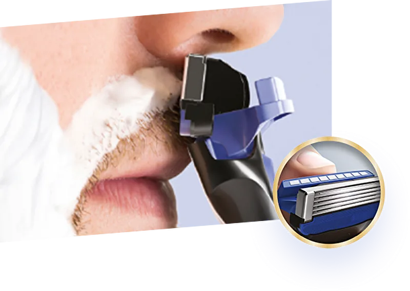 Wilkinson Sword Spare head Hydro 5 Groomer 4 pcs thumbnail 3