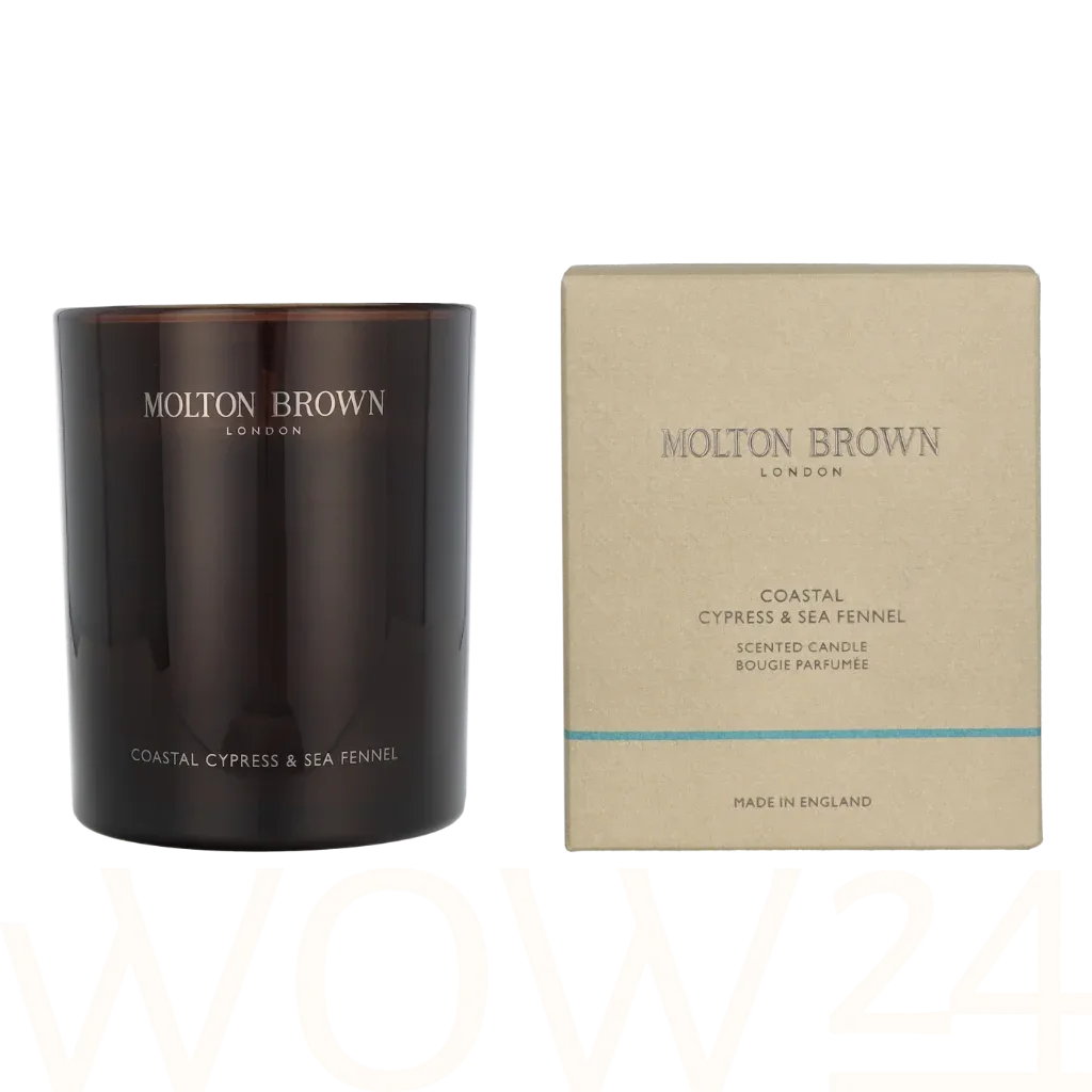 Molton Brown Coastal Cypress & Sea Fennel Scented Candle thumbnail 4