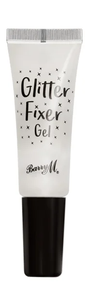 Glitter fixer gel
