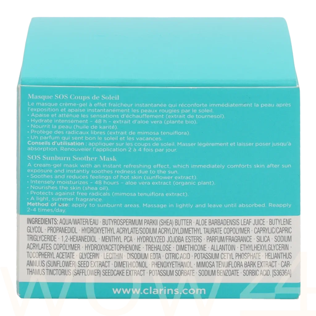 Clarins After sun sos sunburn soother mask thumbnail 3