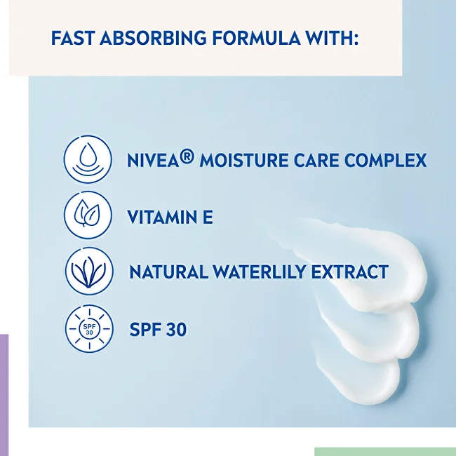 Nivea Moisturizing Day Cream SPF 30 Essential (Refreshing Day Cream) 50 ml thumbnail 4