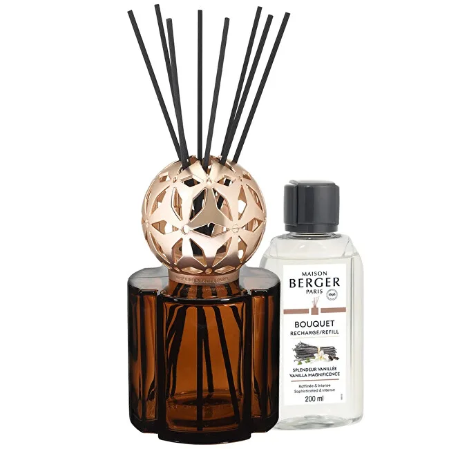 Maison Berger Paris Gift set aroma diffuser Pomelis brown + refill Magnificent Vanilla 200 ml thumbnail 2