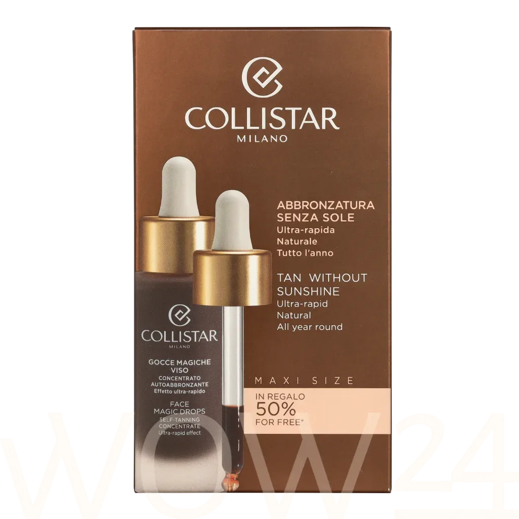 Tan without sunshine face magic drops