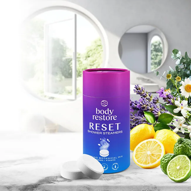 Body Restore Set of aromatic shower tablets Reset mix Shower Steamers 6 pcs thumbnail 3
