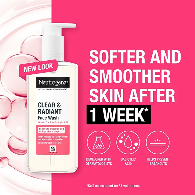 Neutrogena Clear & Radiant Face Wash thumbnail 2