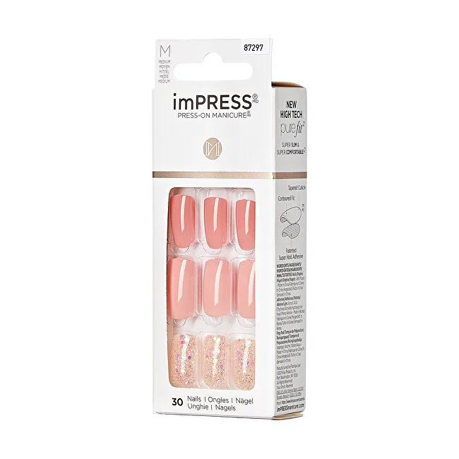 Kiss Kiss Self-adhesive nails imPRESS Nails All to Myself 30 pcs thumbnail 2