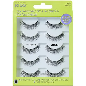 Kiss False eyelashes So Natural 01 thumbnail 4