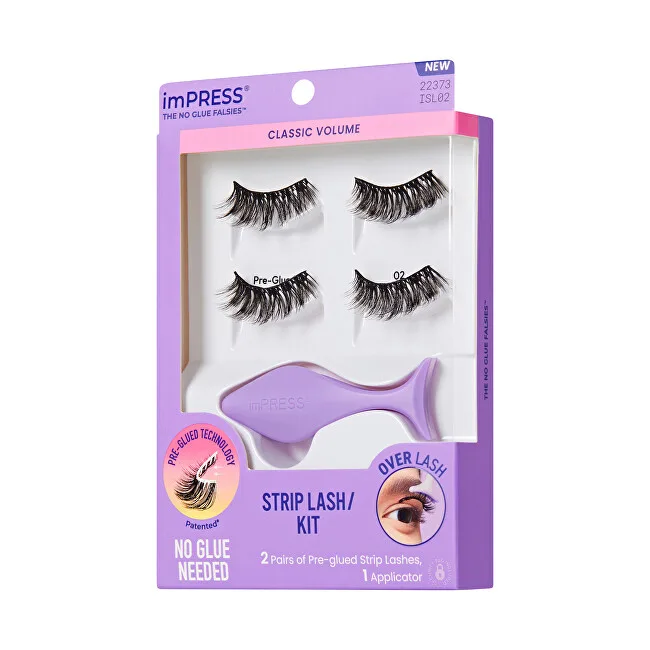 Kiss imPRESS No Glue Strip Lash 02 thumbnail 2