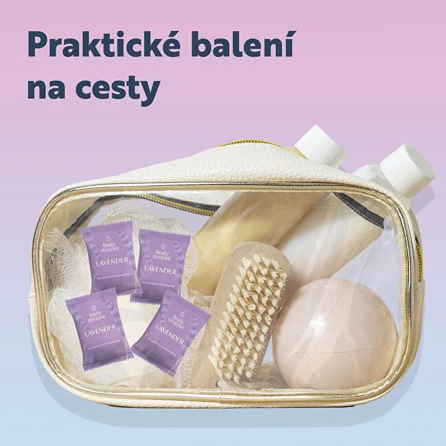 Body Restore Set of aromatic tablets for the shower Lavender Shower Steamers 6 pcs thumbnail 8