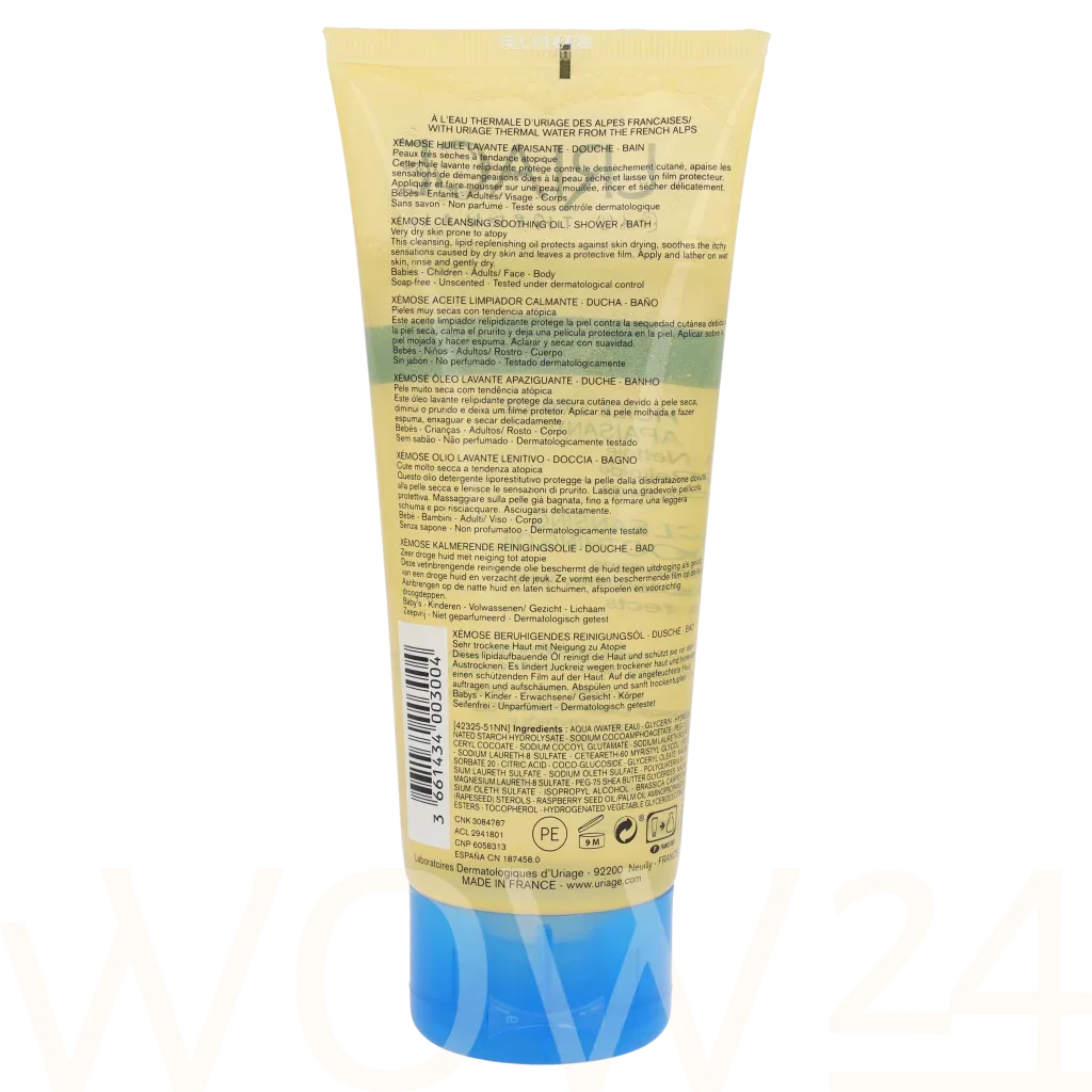 Uriage Xémose cleansing soothing oil thumbnail 3