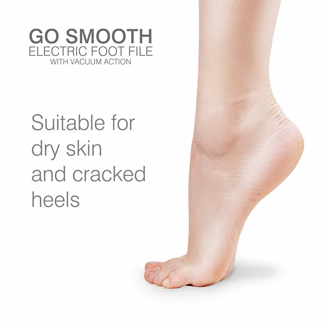 Rio-Beauty Go Smooth electric foot file with vacuum suction thumbnail 2