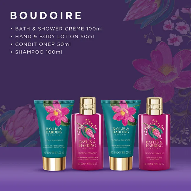 Baylis & Harding Gift set in a Boudoire Tropical Paradise bag 4 pcs thumbnail 3