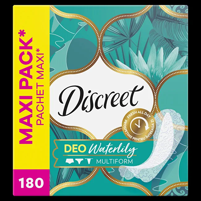 Discreet Waterlily Multiform panty liners 180 pcs thumbnail 8