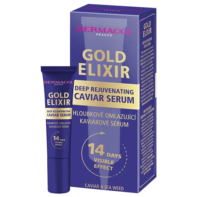 Dermacol Gold Elixir Deep Rejuvenating Caviar Serum thumbnail 2