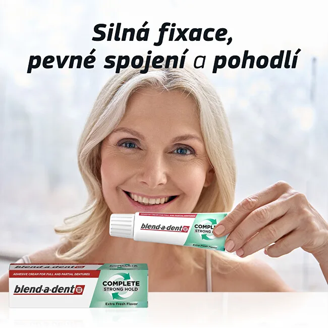 Blend-a-dent Extra strong fresh super adhesive cream thumbnail 2