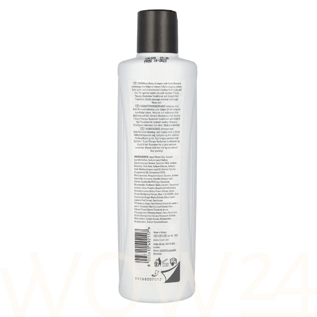Nioxin Nioxin System 1 Cleanser Shampoo thumbnail 3