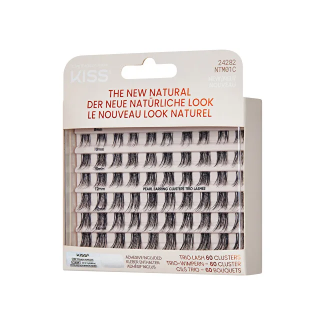 Kiss The New Natural Trio Multi False Eyelashes thumbnail 2