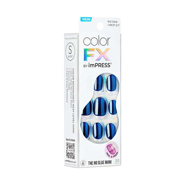 Kiss Self-adhesive nails imPRESS Color FX (Reconnect) 30 pcs thumbnail 3