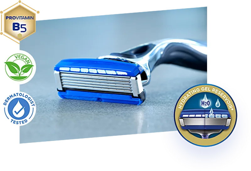 Wilkinson Sword Shaver + 1 spare Hydro 5 Skin Protection head thumbnail 2