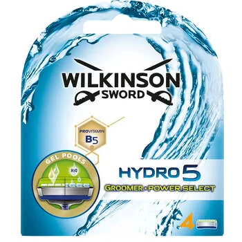 Wilkinson Sword Spare head Hydro 5 Groomer 4 pcs thumbnail 5