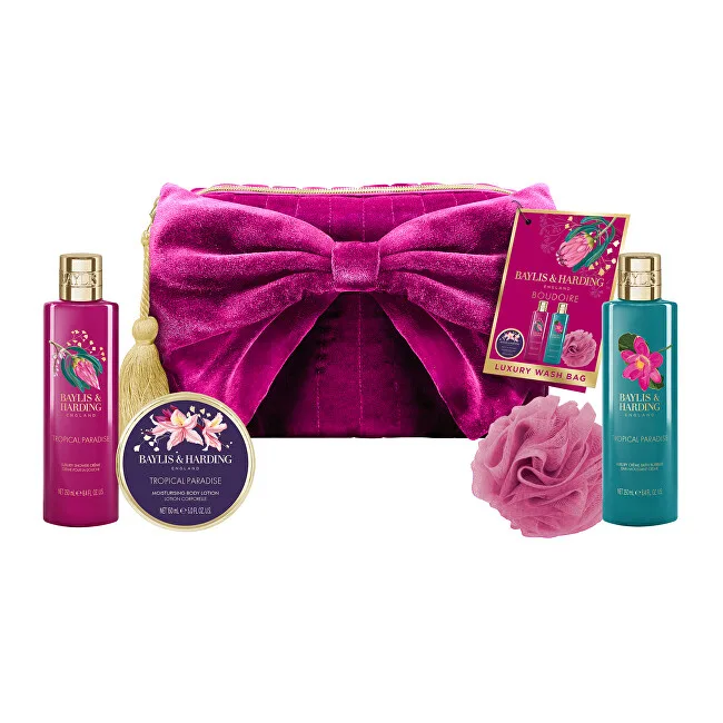 Baylis & Harding Gift set in velvet bag Boudoire Tropical Paradise 5 pcs thumbnail 2