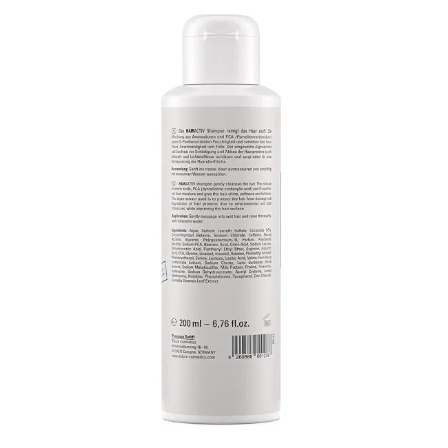 Tolure Cosmetics Strengthening shampoo for thicker hair Hairactiv (Activating Hair Shampoo) 200 ml thumbnail 2