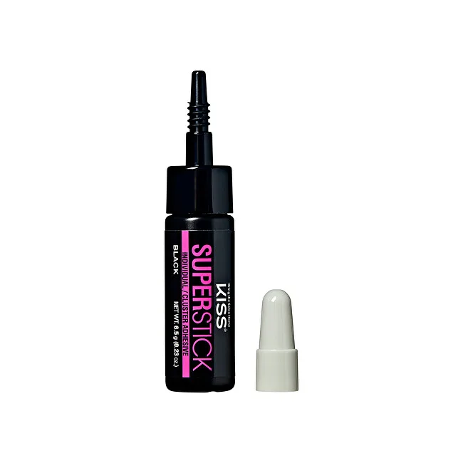 Kiss Eyelash Glue Super Stick Individual (Lash Cluster Adhesive) 6.5 g Black thumbnail 2