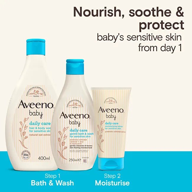Aveeno Baby Daily Care Gentle & Bath Wash thumbnail 4