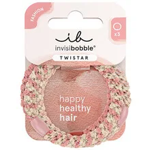 Invisibobble Elastic band Twistar Blush Braids 3 pcs thumbnail 5