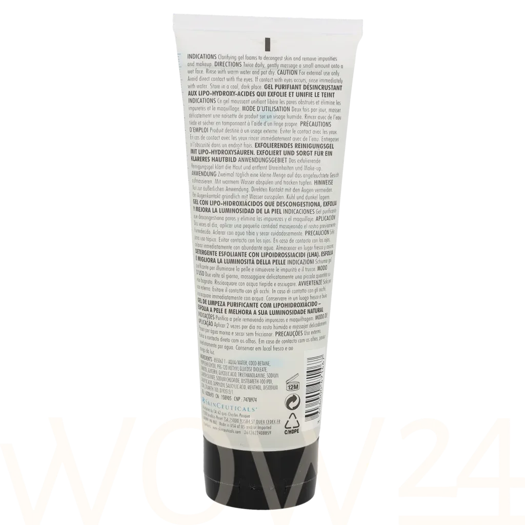 Skinceuticals SkinCeuticals Blemish + Age Cleanser Gel Tube thumbnail 3