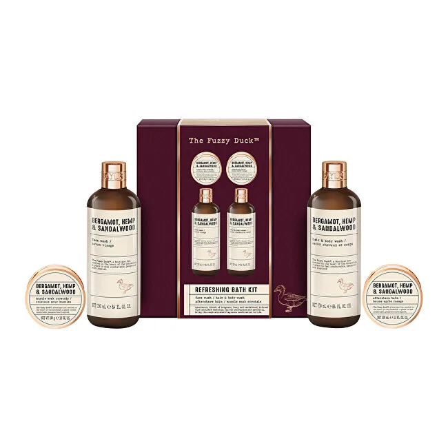 Baylis & Harding Bergamot, Hemp & Sandalwood Gift Set 4 pcs thumbnail 2