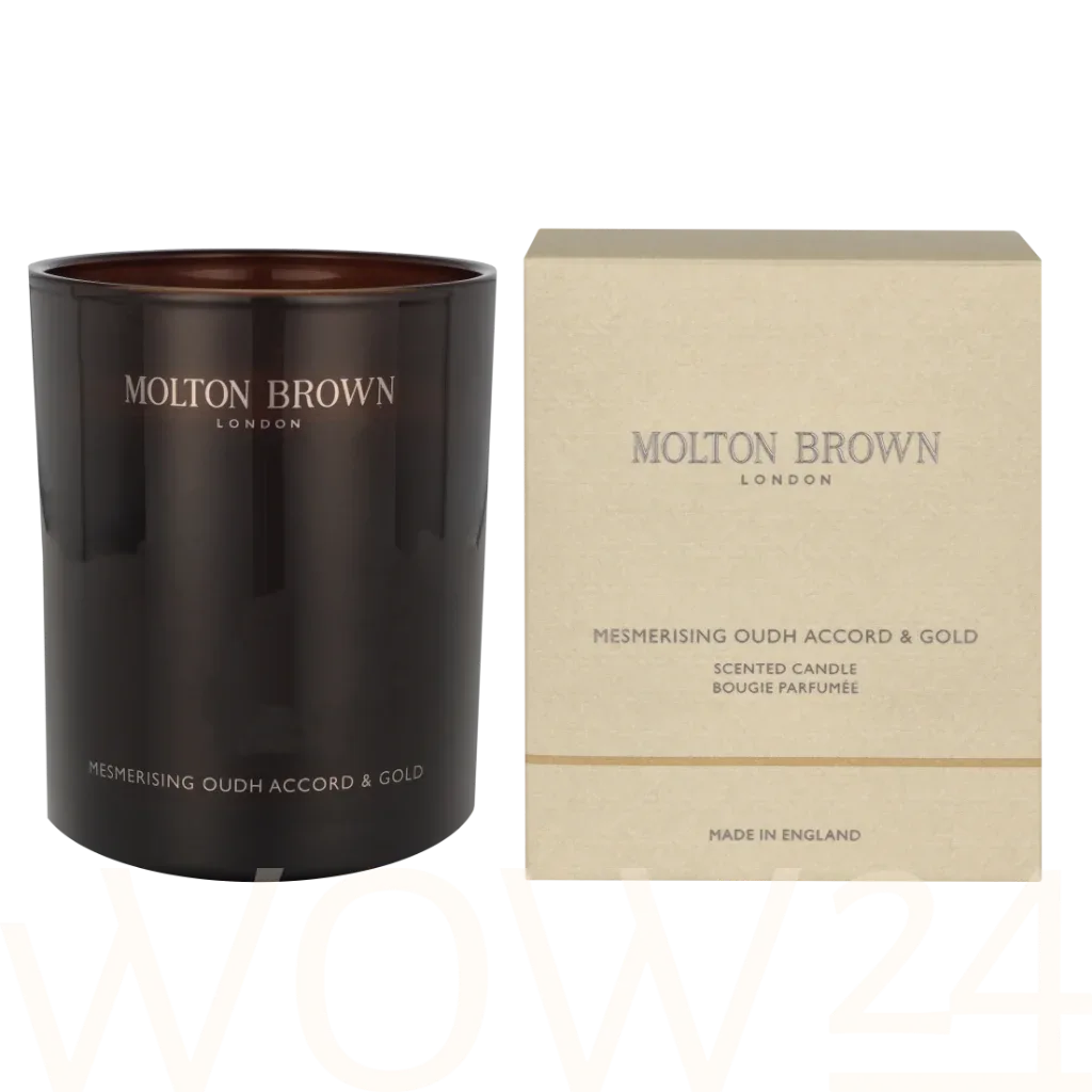 Molton Brown Oudh Accord & Gold Scented Candle thumbnail 4