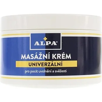 Alpa universal for a feeling of relaxation and freshness 250 ml Massage Cream thumbnail 2