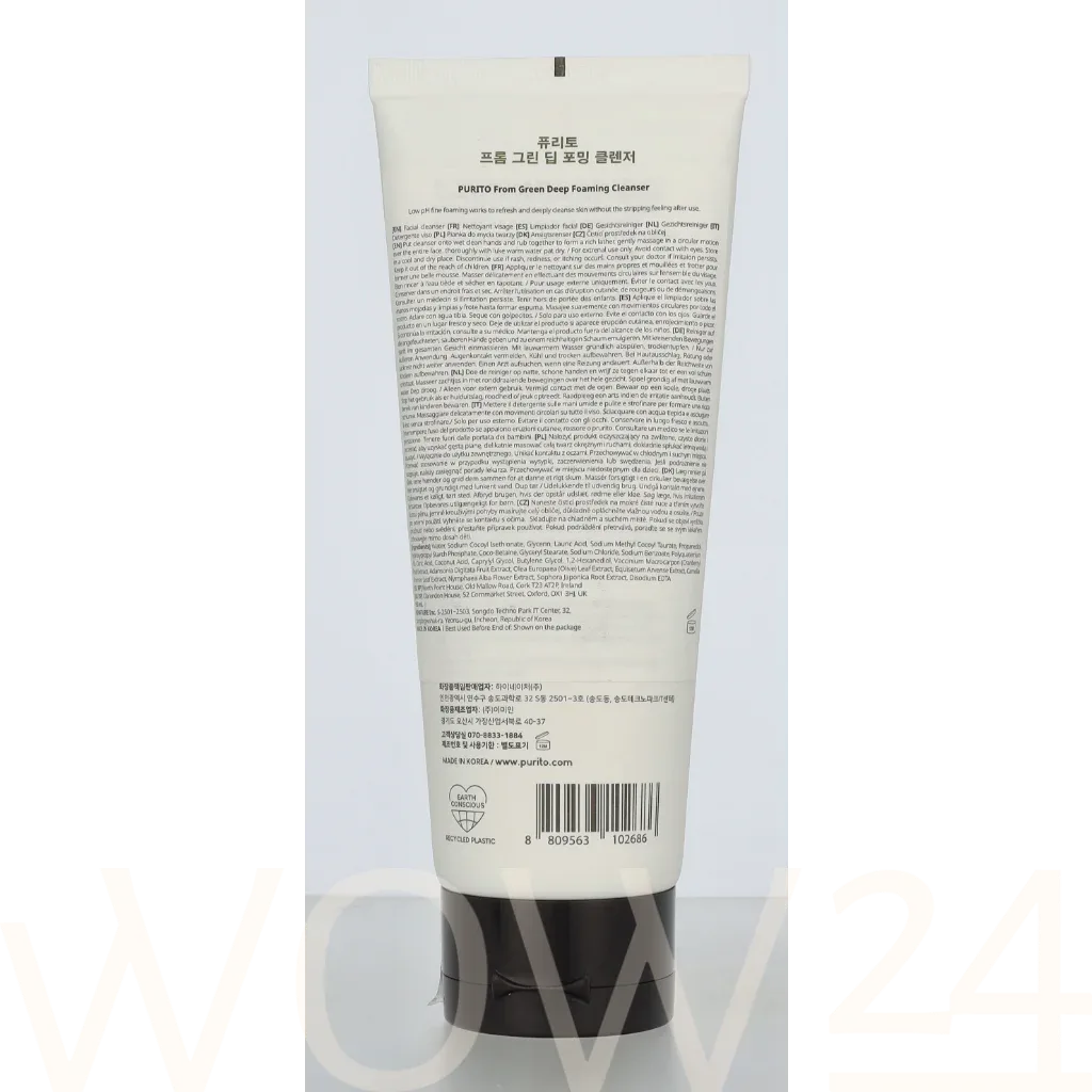 PURITO Purito Seoul From Green Deep Foaming Cleanser thumbnail 3