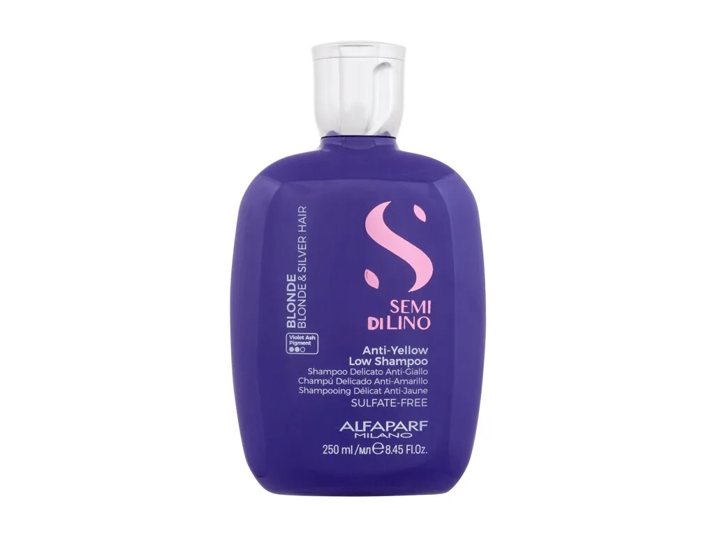Alfaparf Milano Semi Di Lino Anti-Yellow Low Shampoo thumbnail 3