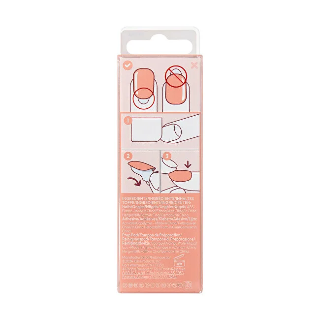 Kiss Adhesive nails ImPRESS Bare but Better MA - Serenity 30 pcs thumbnail 3