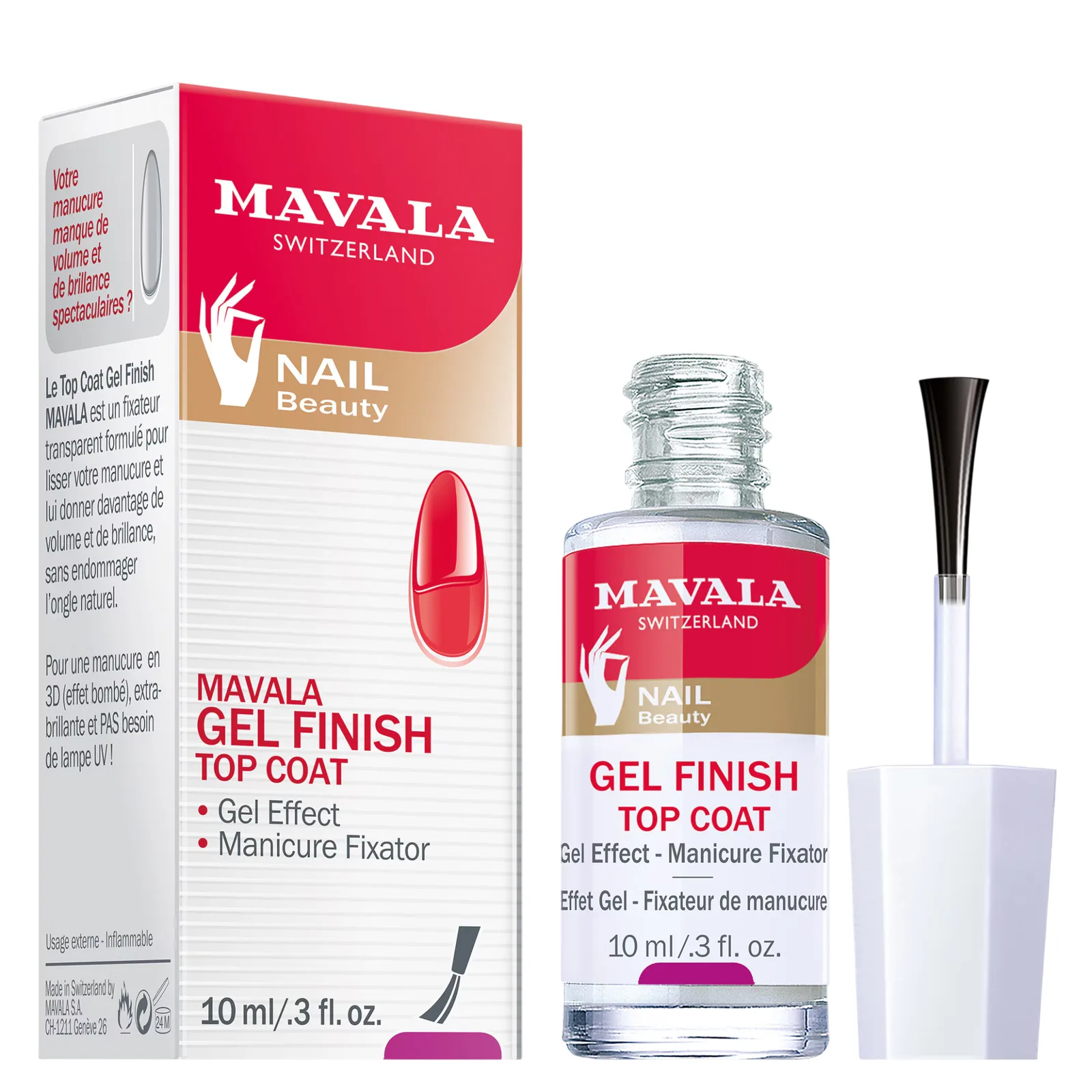 MAVALA Nail Beauty Gel Finish Top Coat thumbnail 2