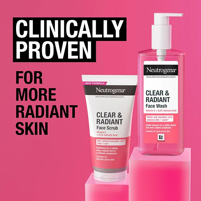 Neutrogena Clear & Radiant Face Wash thumbnail 6
