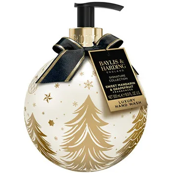 Baylis & Harding Liquid soap in a Christmas flask Mandarin & Grapefruit 500 ml thumbnail 4